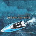 DWI new design 2.4G rc racing electric speed boat for sale